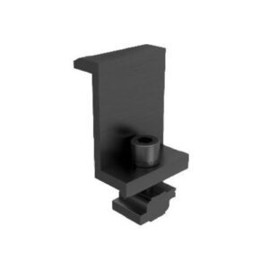 Clenergy PV-ezRack End Clamp 25mm (25-27mm) Black
