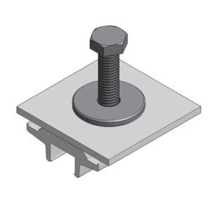 Valk Alum Clamp for Optimiser/Micro Invertor
