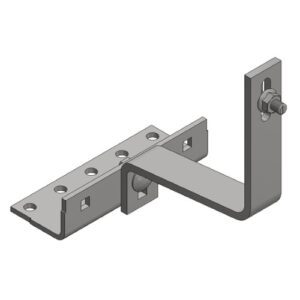 ValkClamp SS Strongline Roof Hook - 3x Adjustable + Hammerhead Bolt + Flange Nut